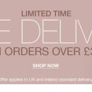 [wallis]Free delivery for a limited time only plus save up to 30% on your top rated products 이미지