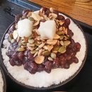 돼지팥빙수 이미지