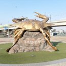 해오름광장 꽃게동상 이미지