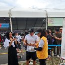 대한적십자사 강원특별지치도지사 동그라미봉사회 찰옥수수 축제 이벤트 부스에서 봉사 활동 이미지