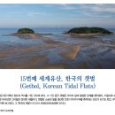 15번째 세계유산, 한국의 갯벌 (Getbol, Korean Tidal Flats) 이미지