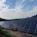 상승 태양광발전소 이미지