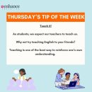 Teaching someone can quickly improve your English! 이미지