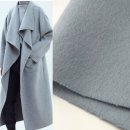캐시미어블렌드 핸드메이드 리버시블 이중지원단 하데 스카이 이미지