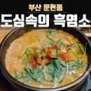 도심속의흑염소얼큰탕 | 부산흑염소맛집 문현동 도심속의흑염소얼큰탕