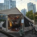 신내역로1길 | 중랑구 분위기 좋은 카페 크리스마스 캠핑감성 카페브릭