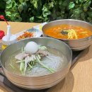 한솔냉면 | 송도 아울렛 맛집 한솔냉면 현대프리미엄아울렛송도점 수제비 내돈내산