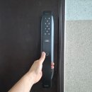 한라종합인테리어 | 김해도어락 구산동 한라비발디 베스틴 IDL-300 4way 블랙헤어라인 설치 (인테리어현장)