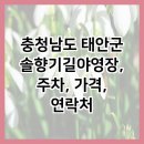 솔향기길야영장 이미지