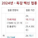 2024년 독감 백신 접종 이미지