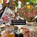 [종로 5가] 백제 정육점 차돌박이 육회에 쌈 싸 먹는 곳! 종로 맛집, 내돈내산 후기