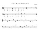 재즈 & 반주법을 배워보자 / 레슨 2. 음자리표와 오선지 이미지