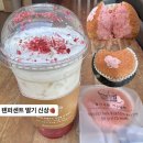 달달한카스테라 | [텐퍼센트 신상] 2026 딸기 신상 딸기코코넛사고라떼, 딸기크림카스테라 후기 | 상큼달달한 딸기 시즌메뉴🍓