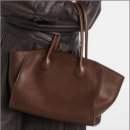 브라운팟 더블랙 | 더로우 말로백 12 블랙 브라운 새들 그레인 가죽 이제 몇개 없어요!!