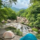 지리산폭포펜션 | 산청 지리산365캠핑장 후기｜폭포뷰 데크에서 즐기는 여름 계곡 캠핑