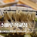 옥교 공영주차장 | 울산메밀소바맛집 소바루 옥교점 하루소바 모둠카츠