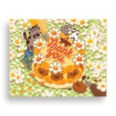 빨간고래 | 위메이크페인팅 빨간고래 Thank You Cake 후기ㅣ집콕취미 명화그리기