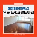 트럼프월드마린 | 해운대이사청소 우동 트럼프월드마린아파트에서