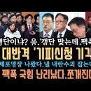 헌재 대반격 기피신청 기각 이미지