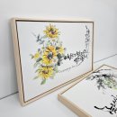 민화 고급 + 표구 | 올림액자 민화그림 배접판넬 화선지 표구액자