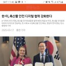 한-미,축산물 안전 디지털 협력 강화한다.(출처.한돈뉴스) 이미지