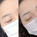 영통자연눈썹 잔흔커버 눈썹 채워지다 후기