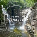 감‘동해 여행지 추천 무릉계곡, 쌍폭포 후기