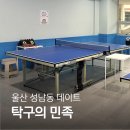 탁구 | 울산 성남동 놀거리 탁구의 민족 가격 시간 후기