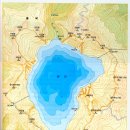 ★우리민족의 영산 백두산천지 지도^^ 이미지