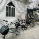 옙 | [자전거/브롬톤] 미니벨로 + 유아안장 (툴레 옙 맥시, 앞 안장) 후기