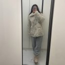 플러피 홀리데이 | [내돈내산] 모노하 24 WINTER 홀리데이 컬렉션 - 모노하 리버시블 플러피 코트 착샷 및 디테일 리뷰