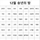 12월 송년의밤 이미지