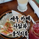 사닮과 | 제주 아라동 카페 사닮과 후기 feat. 내돈내산