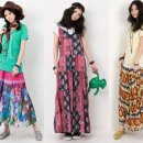 보따리무역 일본 여성 머플러 인도 보헤미안 패션 직수입제품 이미지