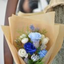 시들지 않는 LED플라워 공예 이미지