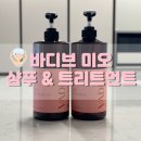 [미용실 샴푸 추천] 향이 너무 좋은 &#39;바디브&#39; 샴푸 트리트먼트 사용 후기 (정수리냄새아웃)