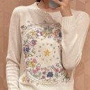 디올 Dior Astral Flowers 모티브 자수 스웨터 이미지