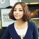단발머리 이미지