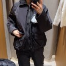 하이테크 | 마시모두띠 울 케이블 니트 &amp; 롱 하이테크 파카 착샷 후기 | 겨울-초봄 데일리룩