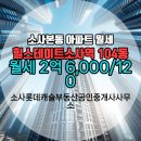 롯데캐슬 마음공인중개사사무소 | 소사롯데캐슬부동산공인중개사사무소 추천매물 힐스테이트소사역 104동 월세 2억 6,000/120