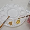 오렌지와 연필 앞 | 동탄도자기공방 원대이클래스 오베르 세라믹 스튜디오 동탄본점 기념일플레이트 후기