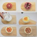 제철 과일로 만드는 프랑스 디저트 석류 요거트 브뤌레 이미지