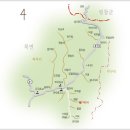 주왕(평창)지맥 제7구간 - 접산 임도에서 동강/서강 합수점까지 이미지