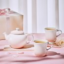 [다이음] 나만의 티웨어 도자기 | 신혼부부 선물 추천 르크루제 티팟세트 SS-쉘핑크 감성 홈카페 완성하는 스톤웨어 후기