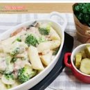 크림떡볶이 만들기 우유 까르보나라 떡볶이 레시피 이미지