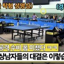 ＜탁구계 상남자들의 대결! 공격 수비 폼 미쳤다!🔥 - 제10회 whidot 위돗배 성명심(1부) VS. 최동진(1부) 16강전＞ 이미지