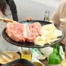 풍물생고기 | 이런 날씨에 야장삼겹살은 반칙, 춘천 풍물생고기 야장 후기
