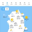 1월31일 날씨 이미지