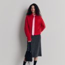 maggie, 매기 봄니트 ootd 미디 스커트 구매 후기