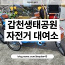 장미공원자전거대여소 | 대전 갑천생태호수공원 자전거 대여소 대여 금액, 베트남자전거 이용 후기 내돈내산